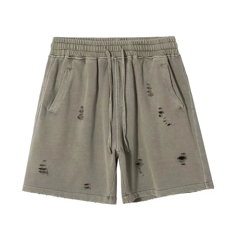 cut-up vintage shorts