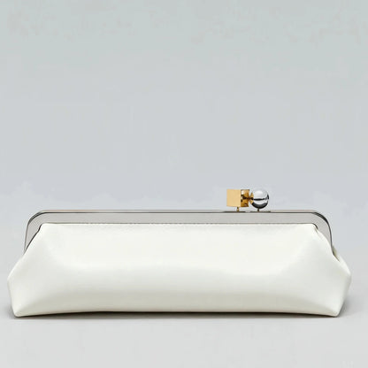 Luxury Kisslock Clip Clutch Ladies Evening Bags for Women Handbags Fashion Designer Shoulder Bag NEW Frame Wedding Purses Pouch