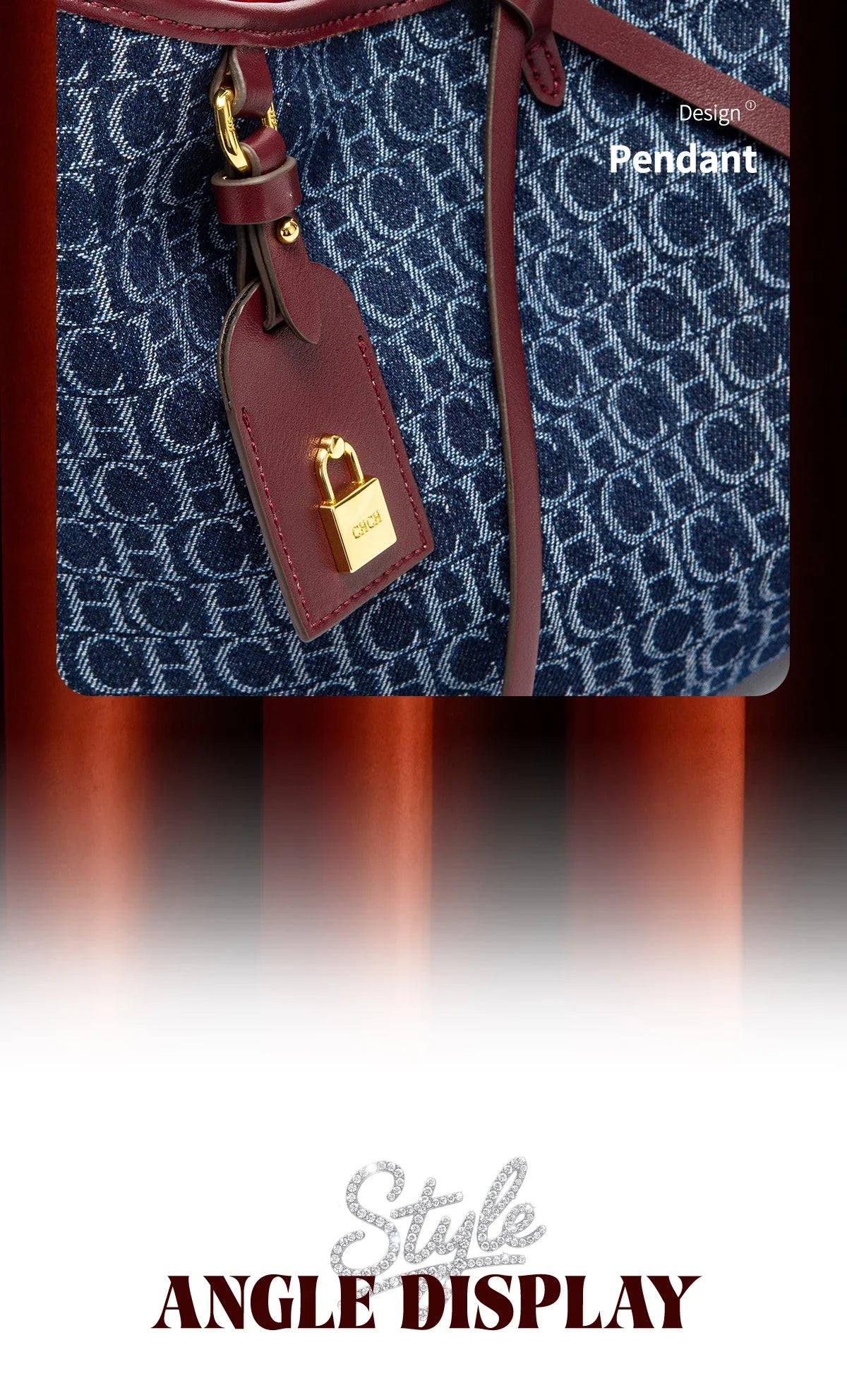 Fashion Classic Retro Women's New Shoulder Bag Business Office Letter Small Bag Accessory Design Shoulder Bag