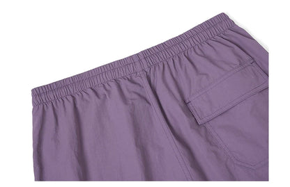 2026 Summer New  Oversize【Short Length】 Outdoor Board Shorts Men Casual Drawstring Elastic Shorts