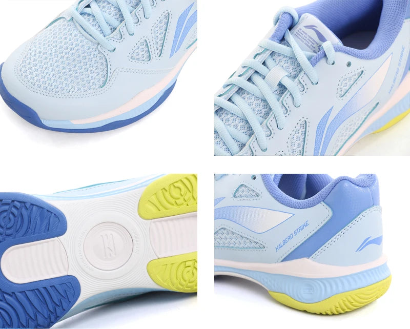 Unisex HALBERD STRIKE Badminton Shoes Breathable Comfortable LiNing Men Women Training Sneakers AYTV021