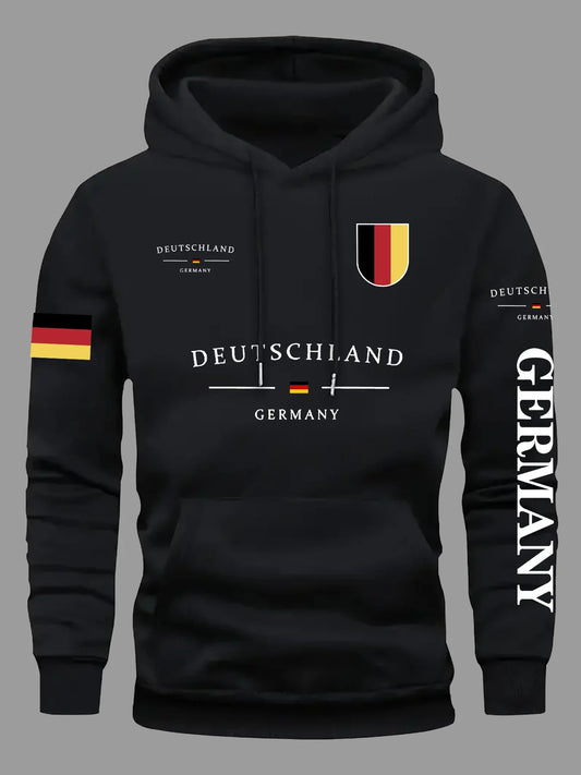 GERMANY DEUTSCHLAND Flag Men Women Hoodie Outdoor Street Sports Jersey Racing Team Training Fans Spring Autumn Winter Sweatshirt