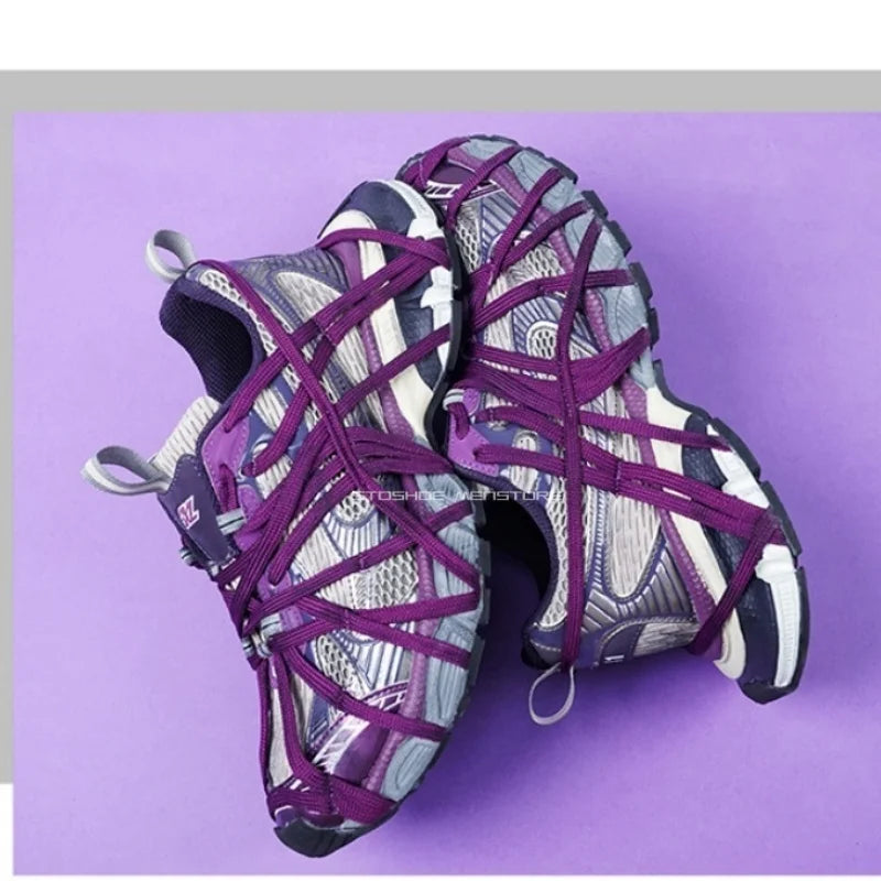 Thick Soled Shoes for Men and Women Size36-45 Paris 3Xl Dad Shoes Height Increasing Breathable Chunky Shoes Casual Sports Shoes