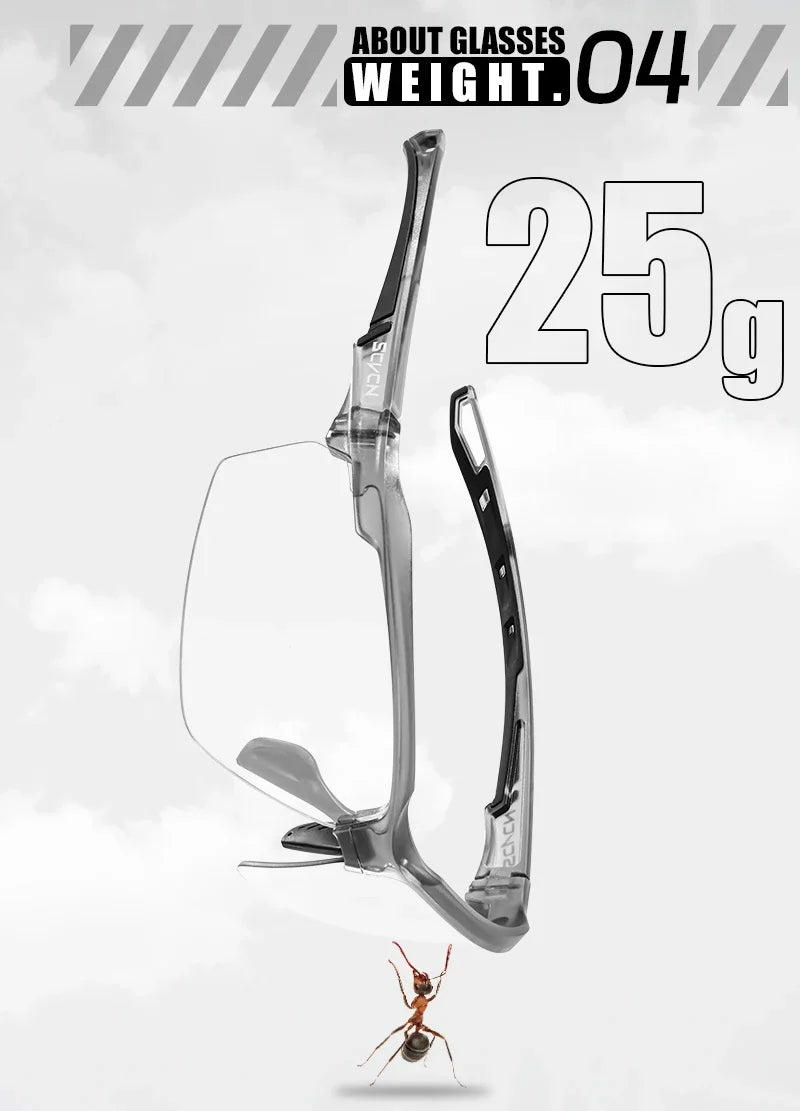 3PACKS Photochromic Cycling Sunglasses Glasses Bike MTB Bicycle Hiking Golf UV400 Sports Glasses for Men Women Baseball