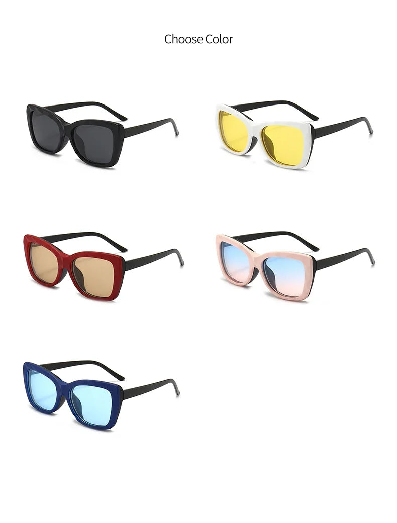 Cycling Polarized Sunglasses 6 In 1 Sets TR90 Anti-Glare Men Magnet Sunshade High Quality Colorful Clip On Sun Glasses UV400