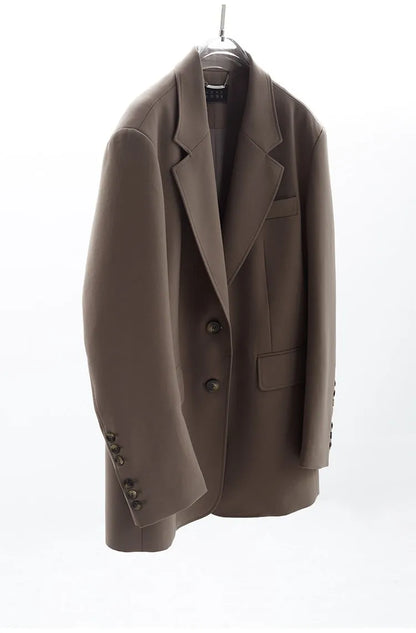 A Must-Have for Commuting~ 2026 Spring Women's Plus-Size Casual Blazer with Shoulder Pads, Oversized Loose Fit with a High-End Feel