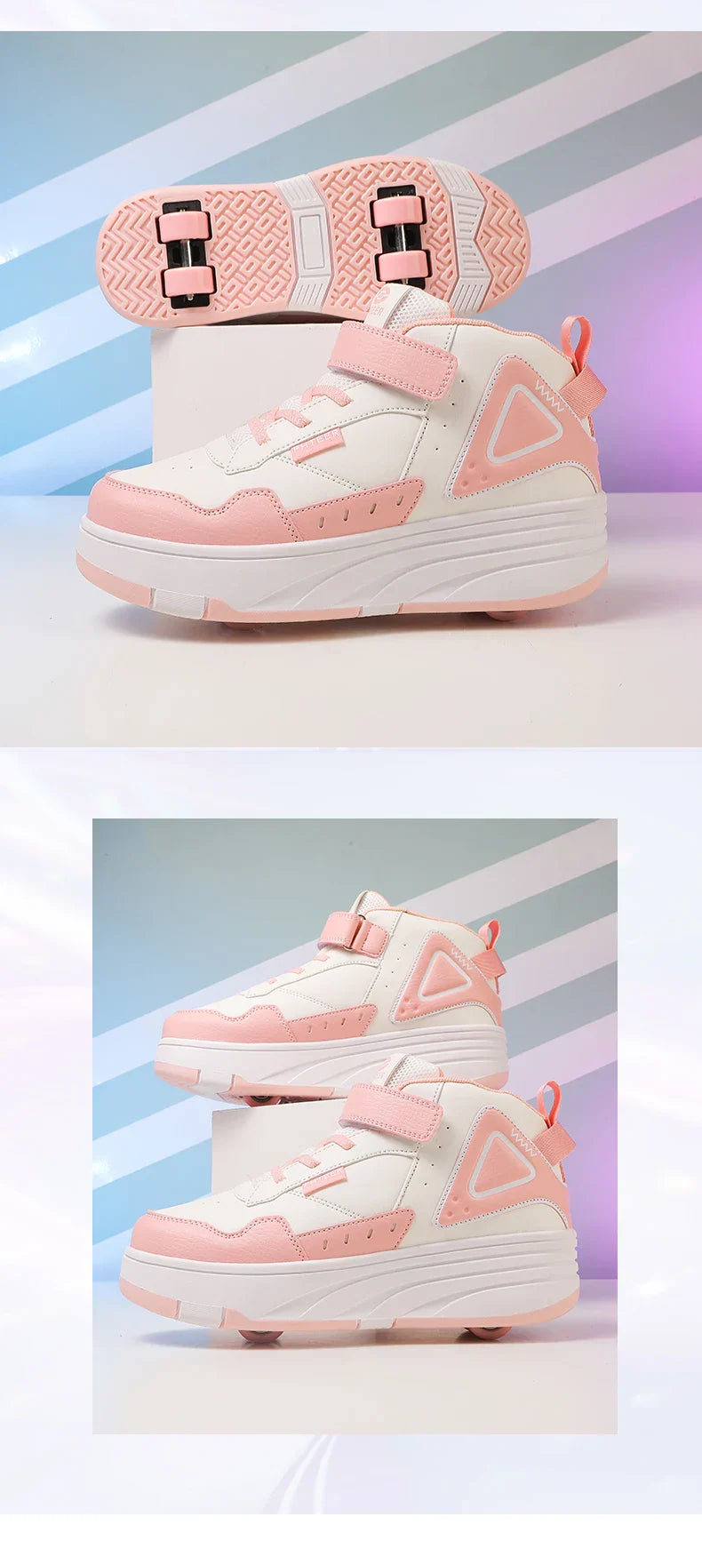 Children Roller Skate Shoes Kids Autumn Children Fashion Casual Sports Toy Birthday Gift Games Boys 4 Wheels Sneakers Girls