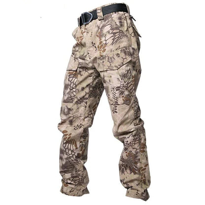 2026 City Tactical Cargo Pants Men Hiking   Hunting Pants Cotton Multi-pocket Stretch Flexible Man Casual Trousers