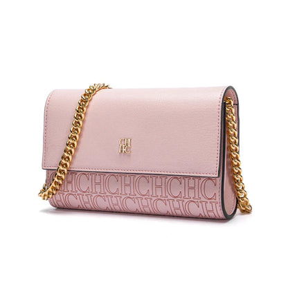 Women's Shoulder Bag New Magnetic Flip Chain Bag Brown Small Square Bag Wallet