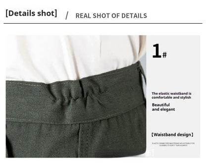 Spring and Autumn Men's Wear Resistant Crotch Work Pants Straight Leg Labor Protection Pants Factory Workshop Camouflage Pants