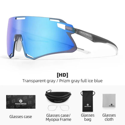 Cycling Glasses Lightweight Frameless Bike Glasses High-Definition Lenses Road Bicycle Protection Goggles Sport Eyewear