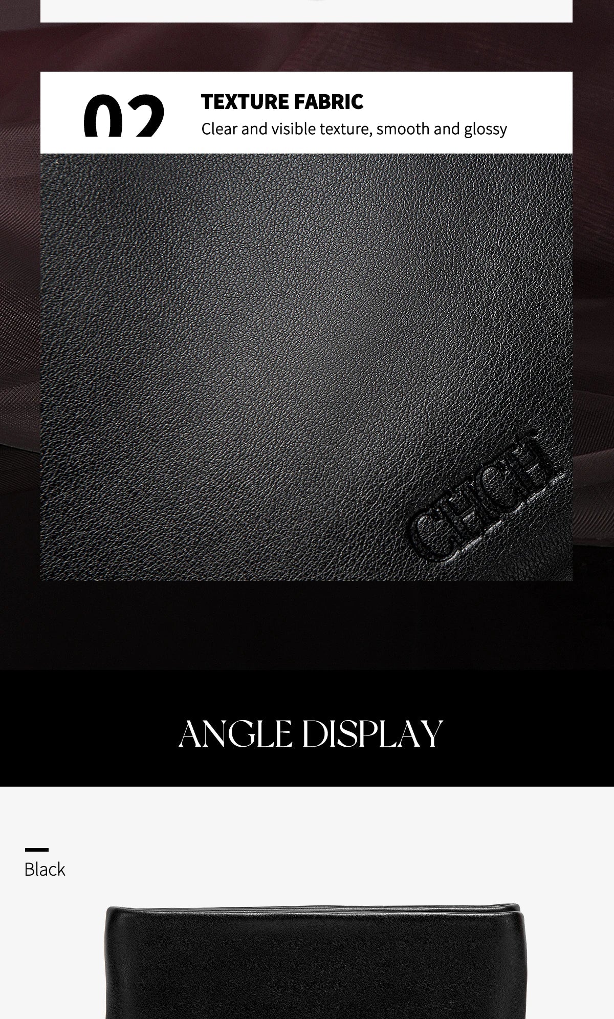 Retro and Versatile Solid-color Fashion New Women's Rectangular Clutch Minimalist Classic Letter-style Cardholder