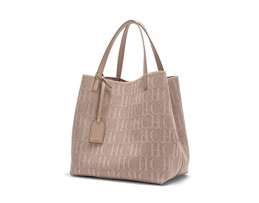 Fashionable Classic New Solid Color Outer Bag Women's Handbag Exquisite Craftsmanship Large Capacity Tote Bag