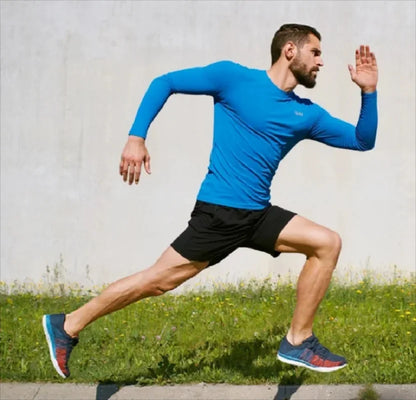 Men’s UPF 50+ Performance Long Sleeve T-Shirt UV Sun Protection Fishing Hiking Sports Shirts  Breathable Running Soccer Shirts
