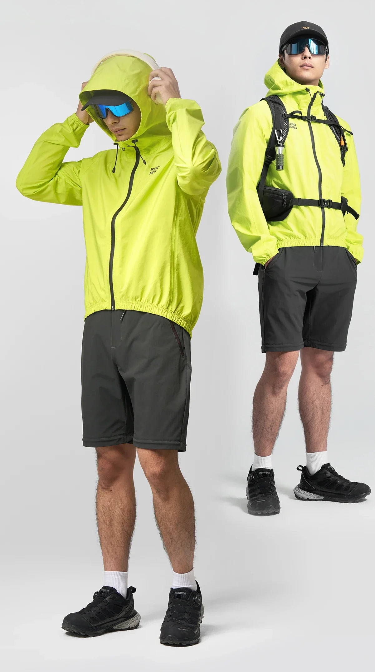 Cycling Raincoat Hooded Jacket Waterproof Breathable Leisure Coat Trekking Men Women Outdoor Sports Clothing Raincoat