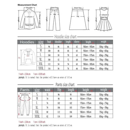 Winter hoodie set, pants, casual jogging clothes, sportswear, sportswear