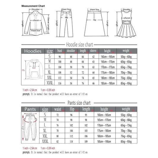 Winter hoodie set, pants, casual jogging clothes, sportswear, sportswear
