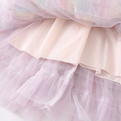 A Sweet and Lovely Girls' Mermaid Dress in Light Purple, Hot Sale Colorful Sparkling Sequin Party Outfit