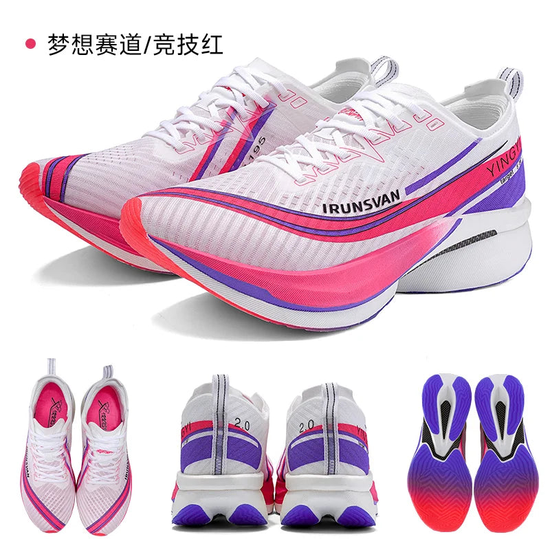 Shadow Wing 2.0 Carbon Plate Professional Marathon Running Shoes Men Lightweight Cushioning Training Outdoor Sneakers
