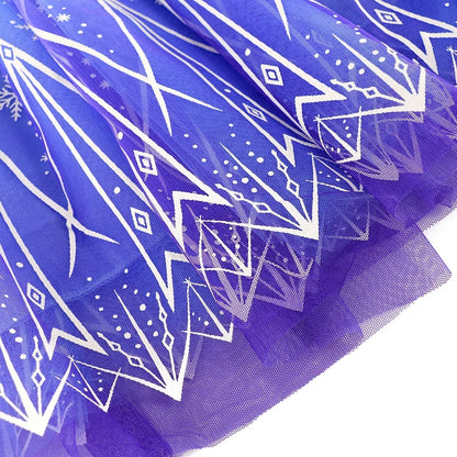 Elsa Girl Dresses Princess Costume Children's Sequin Fantasy Children's Cosplay Queen Clothes Halloween Carnival Party Dresses