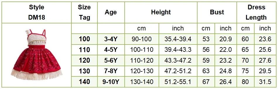 New Moana 2 Dress for Girl Vaiana Cosplay Clothes Kids Single Shoulder Princess Costume Children Halloween Carnival Party Outfit