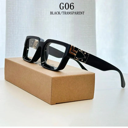 2026 Retro Square Sunglass Men Vintage Millionaire Sunglasses Women Trendy Vacation Luxury Fashion Glasses Gafas De Sol Hombre