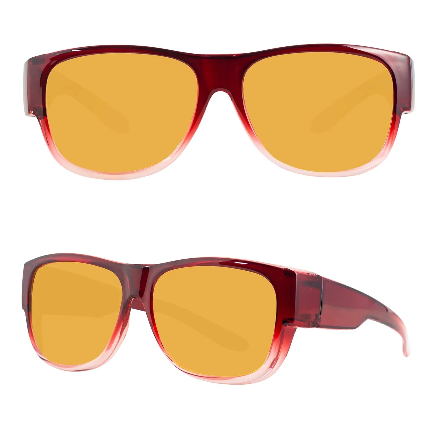 Polarized Sunglasses for Men Women Fit Over Glasses Wraparound Sunglasses  lentes de sol mujer para hombre 8238