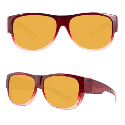 Polarized Sunglasses for Men Women Fit Over Glasses Wraparound Sunglasses  lentes de sol mujer para hombre 8238