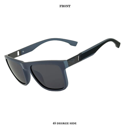 Polarized Square Sunglasses For Men Luxury Square Vintage Retro Fashion Glasses  Gafas De Sol Hombre Polarizadas Alta Calidad