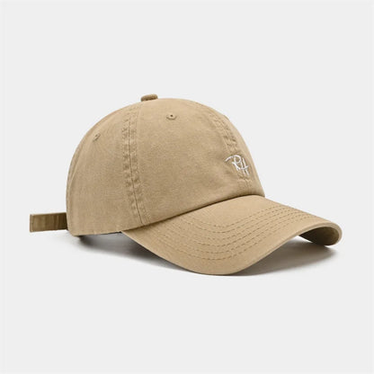 Unisex RH Letter Embroidery Baseball Cap Men Women Summer Casual Hat Outdoor Shade Adjustable Hip Hop Streetwear Trucker Hats