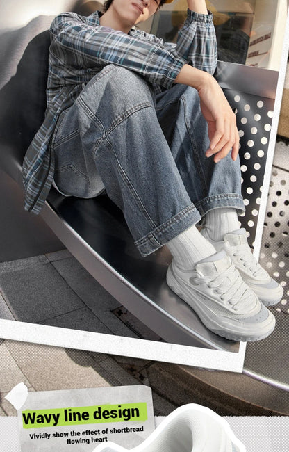 Men's Board Shoes New Comfortable Versatile Breathable Leisure Lightweight Wear-resistant Male Sneakers 672516620