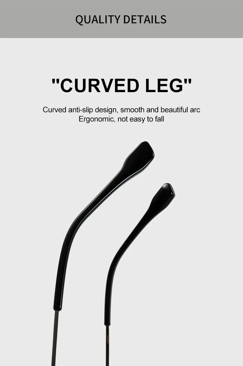Simple Fashion Large Frame Geometric Square Glasses Can Be Customized Prescription Anti-blue Light Glasses Reading Glasses