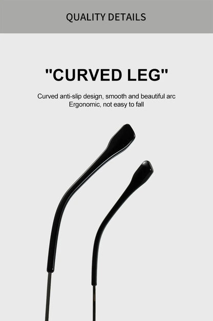 Simple Fashion Large Frame Geometric Square Glasses Can Be Customized Prescription Anti-blue Light Glasses Reading Glasses