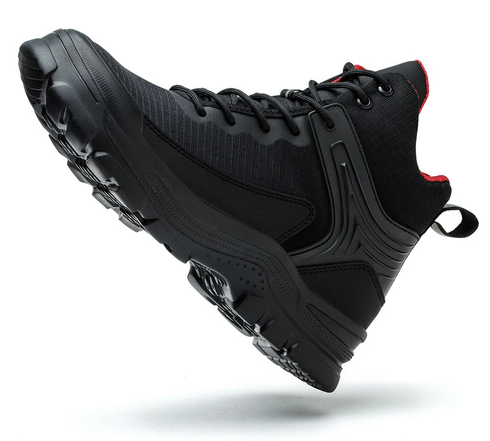 New 2026 Fashion Men Work Safety Boots Anti-smashing Industrial Work Shoes Sneakers Anti-sand Boot Outdoor Ankle Male Footwear
