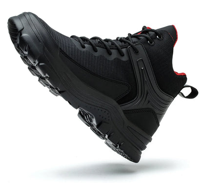 New 2026 Fashion Men Work Safety Boots Anti-smashing Industrial Work Shoes Sneakers Anti-sand Boot Outdoor Ankle Male Footwear
