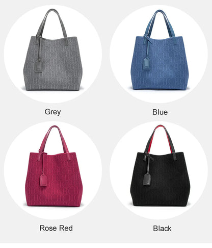 Winter Luxury Brand 2024 Fashion Printed Women's Handbag Large Capacity Travel Commuting Multi functional Large Capacity Handbag