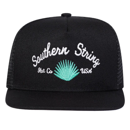 Unisex SOUTHERN STRING Embroidery Hip-hop Net Hats Spring Summer Outdoor Adjustable Casual Baseball Caps Sunscreen Hat Cap