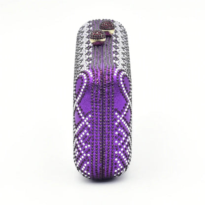 Italian Ladies Shoes and Bags To Match Set Decorated with Rhinestone Plus Size Shoes Women Heel Women Shoes and Bag Set In Italy
