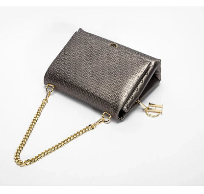 Women's Bag Popular Vintage Style Fashion Classic Printed Female Shoulder Bag Simple and Elegant Basic Ladies Commuting Handbag