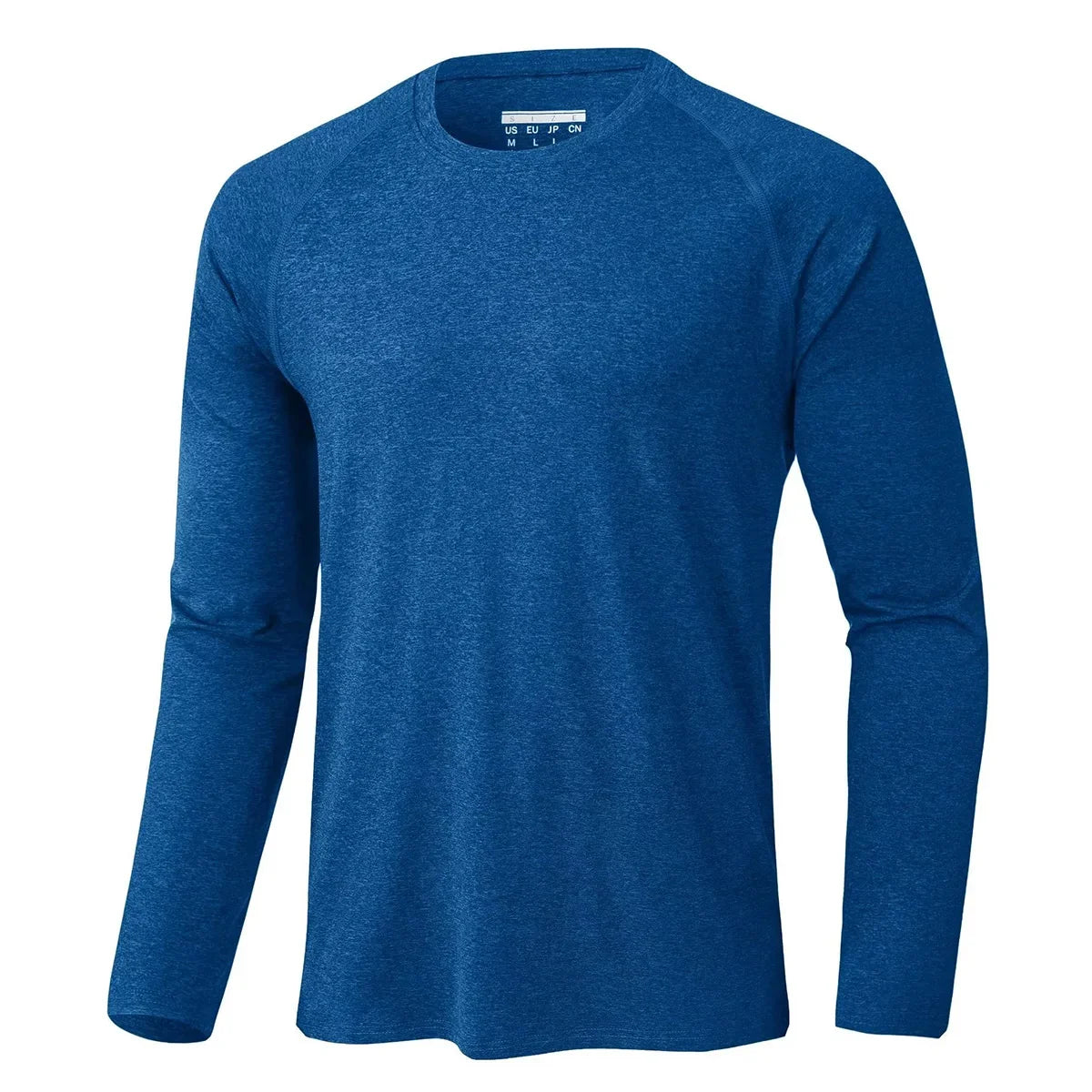 Men's UPF 50+ Shirts Summer Long Sleeve Lightweight T-Shirt Quick Dry Breathable Shirt Outdoor Sport Gym Running Tops