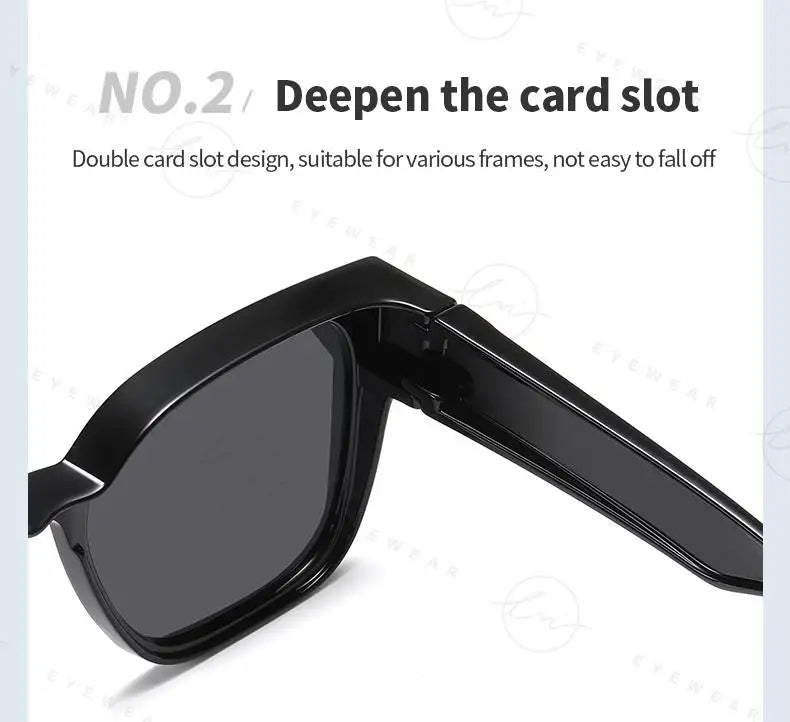 Brand Oversized Frame Cover Optical Glasses Trend Fit Over Sunglasses For Men Women Polarized TR-90 Anti-Glare UV400 Eyewear