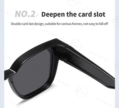 Brand Oversized Frame Cover Optical Glasses Trend Fit Over Sunglasses For Men Women Polarized TR-90 Anti-Glare UV400 Eyewear