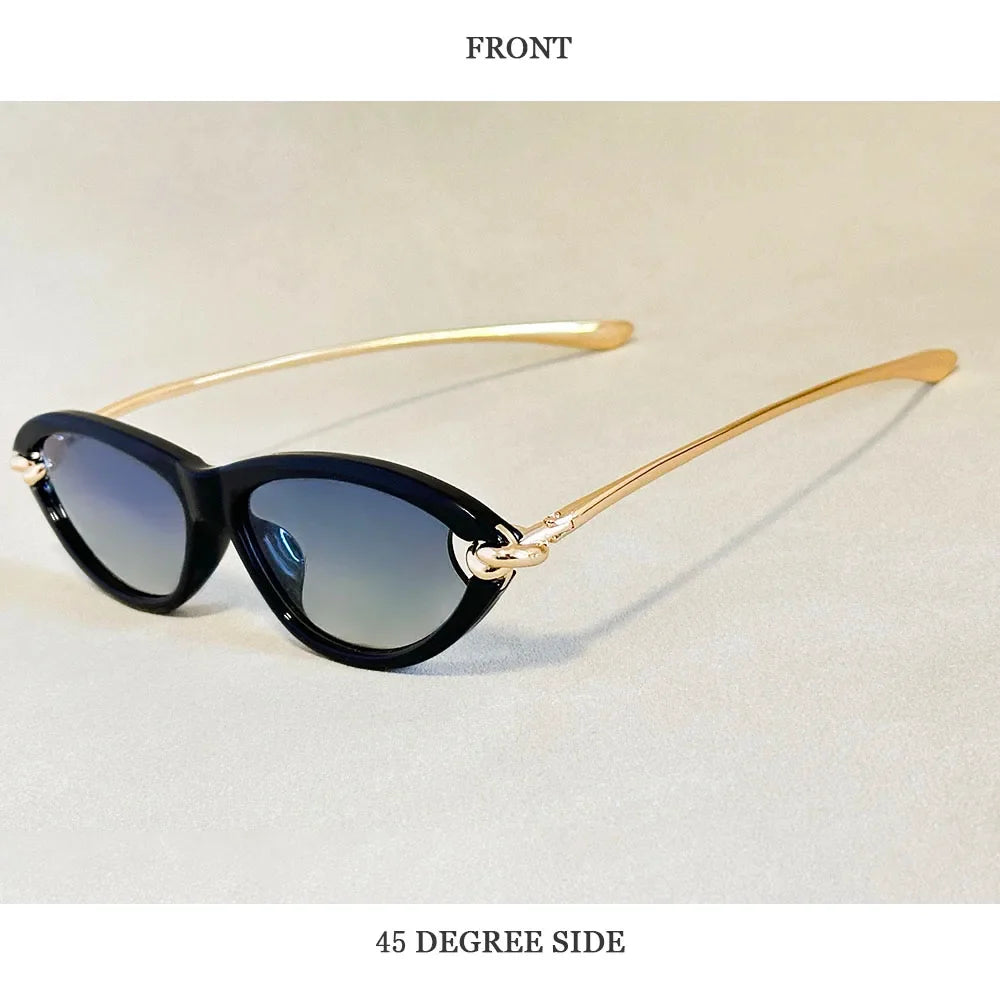 Fashion Oval Sunglasses Women 2026 Luxury Vintage New Cat Eye Sunglass Glasses Luxe Lunette Soleil Femme Lentes De Sol Mujer