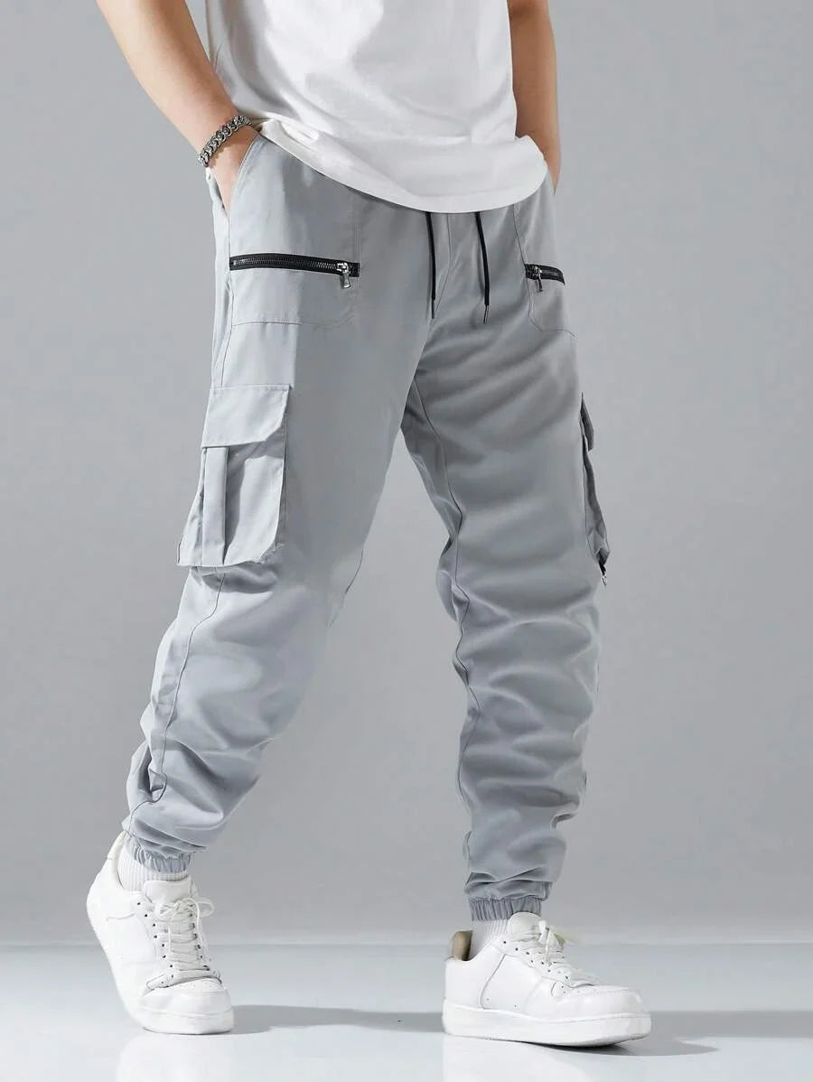 Men's Casual Workwear Pants Outdoor Long Trousers Loose Fashionable New Style Comfortable Breathable Fashion Casual Trousers