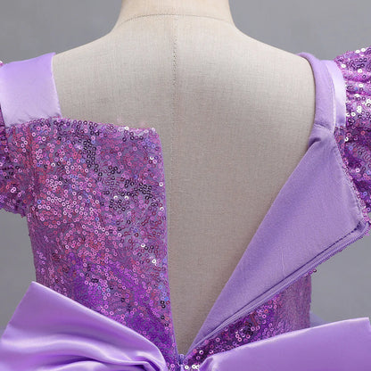 Girl Disney Rapunzel Dress Kids Tangled Disguise Children Carnival Princess Costume Birthday Party Gown Outfit Clothes Vestidos