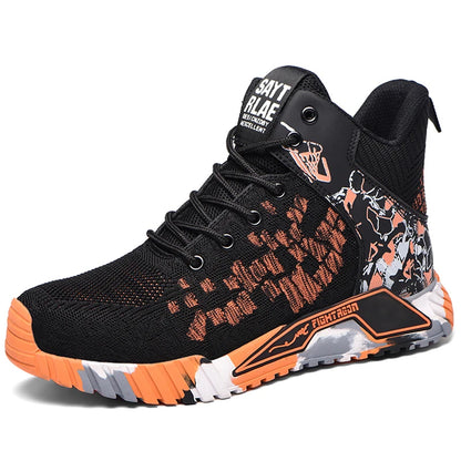 anti-slip work shoes high man safety shoes steel toe cap industrial work boots for women cheap man safety sneakers 48 49 50