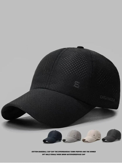 Original Design Running Cap Thin Quick Drying Breathable Duck Tongue Outdoor Men's Sun Summer Fishing Avisor Baseball Cap