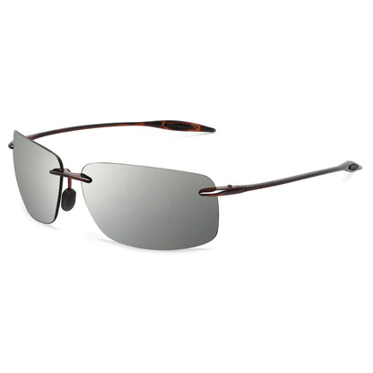 Sports Sunglasses for Men Women Tr90 Rimless Frame for Running Fishing Golf Driving MJ8009