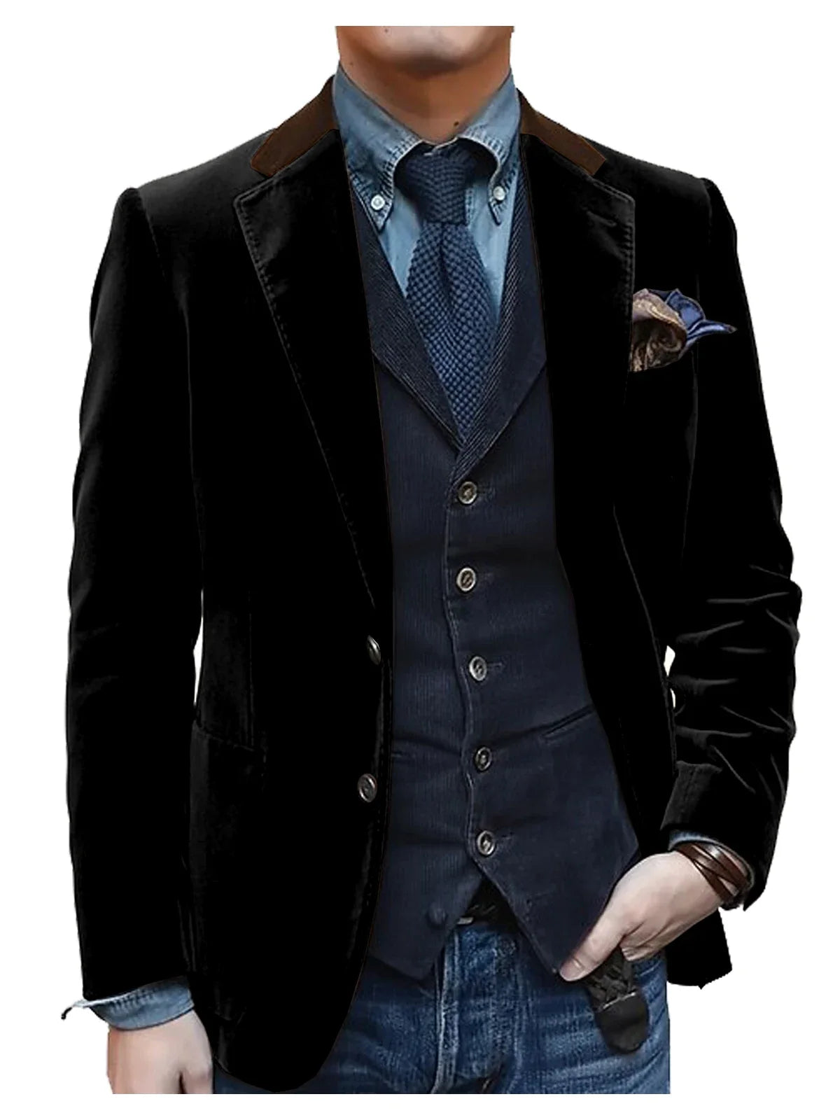 Vintage Red Velvet Suit Blazer For Men Elegant Casual Sports Jacket Man Jackets Mens Clothing Men's Male Coats