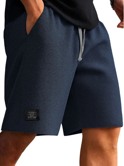 Fashion Sport Shorts for Men Streetwear Harajuku Casual Short Pants Men's Summer Sweatpants Retro Solid  Men Clothes Male Roupa